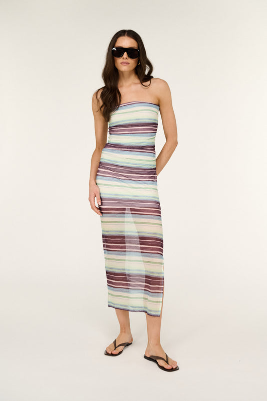 Pre Order DECEMBER - Zadie Strapless Midi Dress