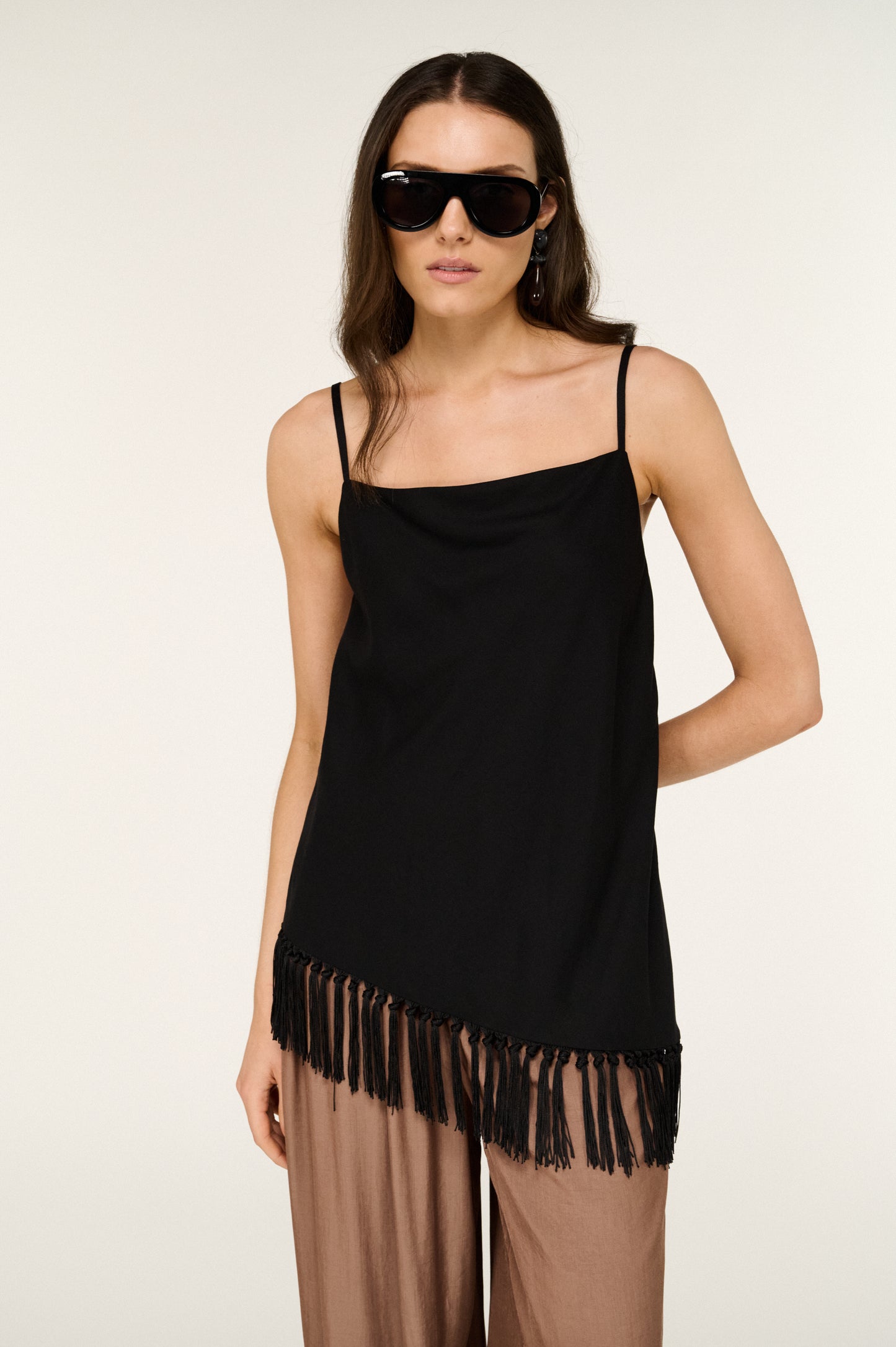 Pre Order NOVEMBER - Sirocco Fringe Hem Cami