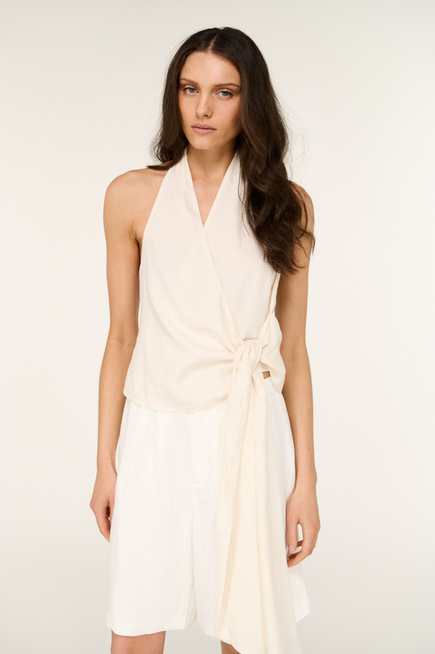 Pre Order NOVEMBER - Aria Halter Wrap Top