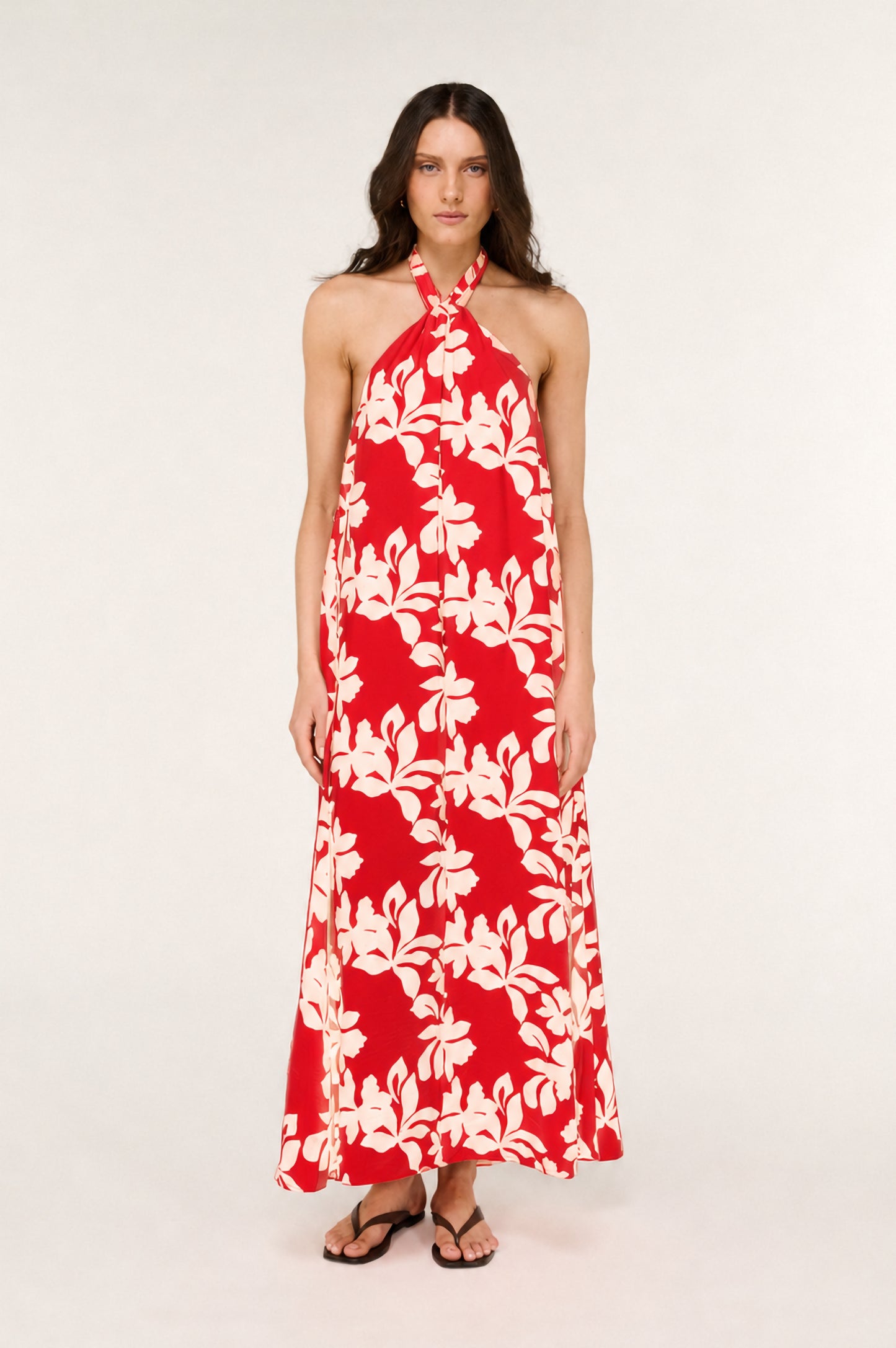 Pre Order NOVEMBER - Palmero Halter Maxi Dress