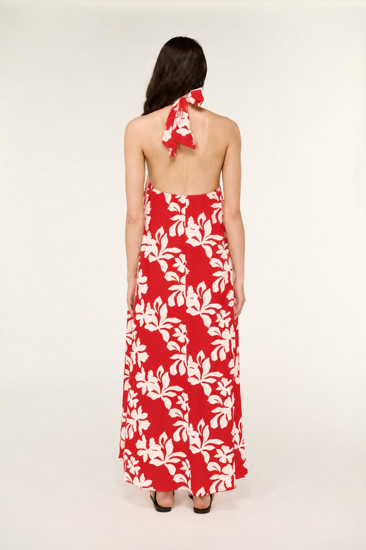 Pre Order NOVEMBER - Palmero Halter Maxi Dress