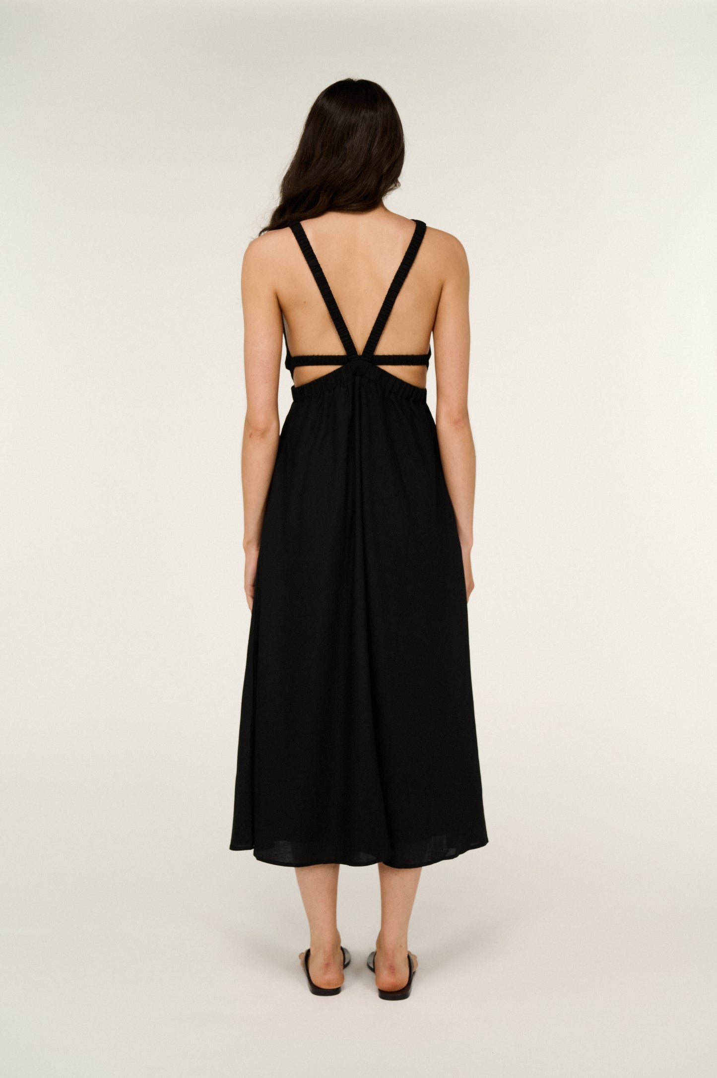 Pre Order NOVEMBER - Sirocco Back Detail Midi Dress