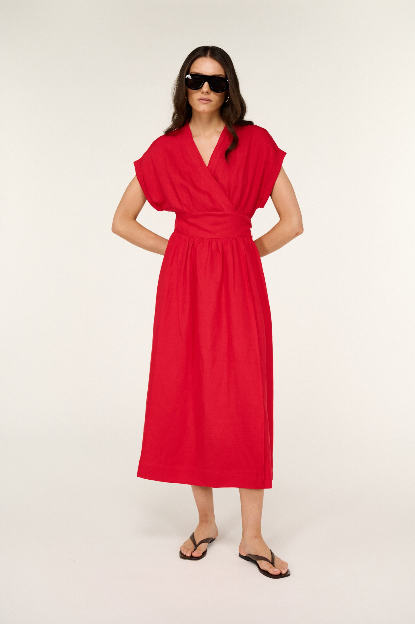 Pre Order NOVEMBER - Ravello Wrap Midi Dress