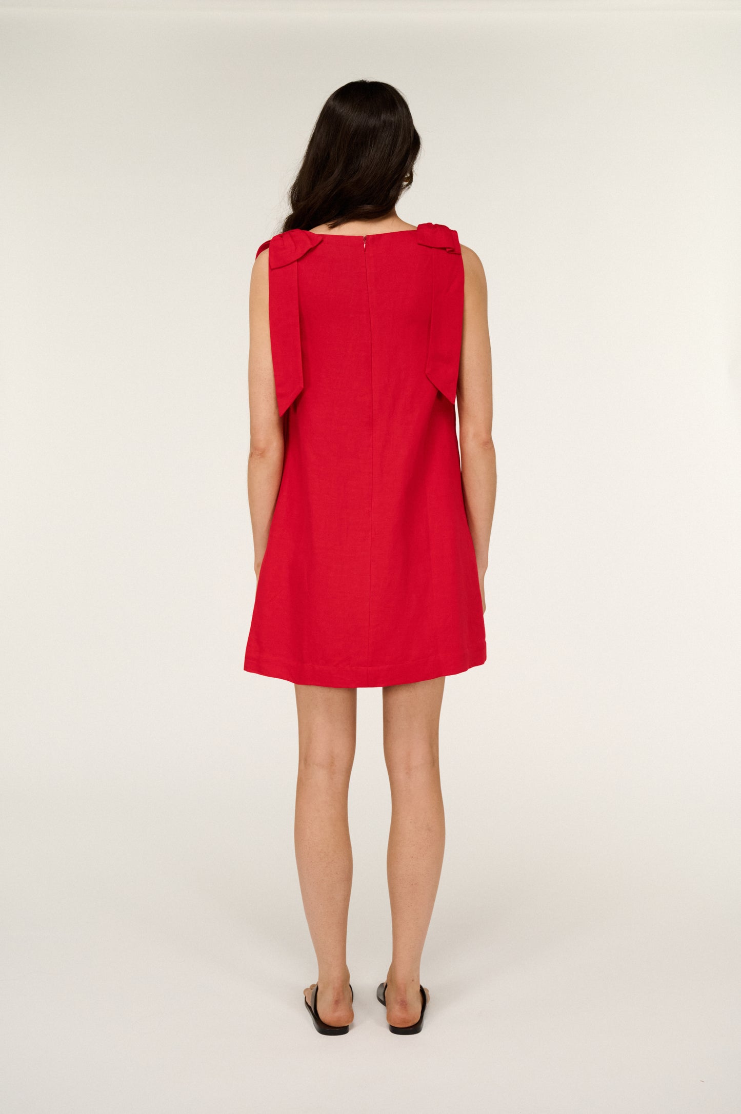 Pre Order NOVEMBER - Ravello Bow Detail Mini Dress