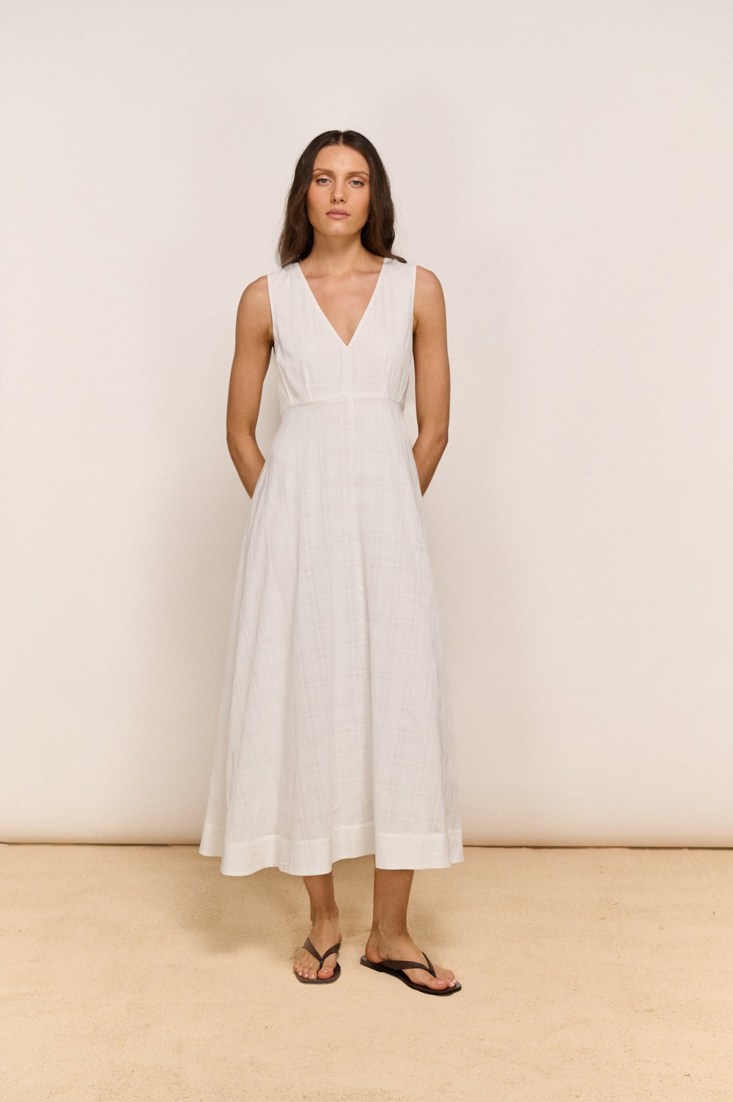 Pre Order DECEMBER - Haven V Neck Midi Dress