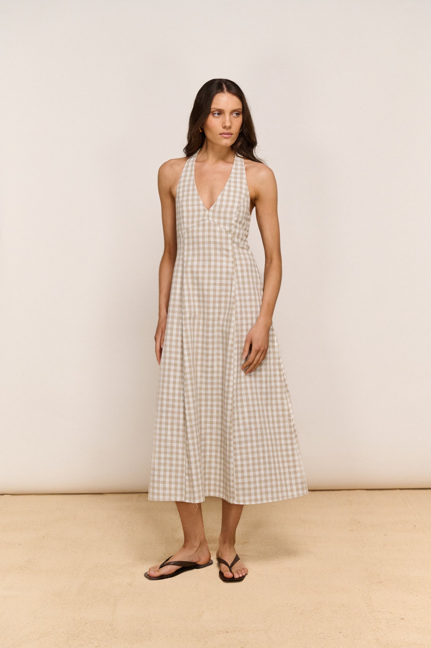 Pre Order NOVEMBER - Alba Halter Midi Dress