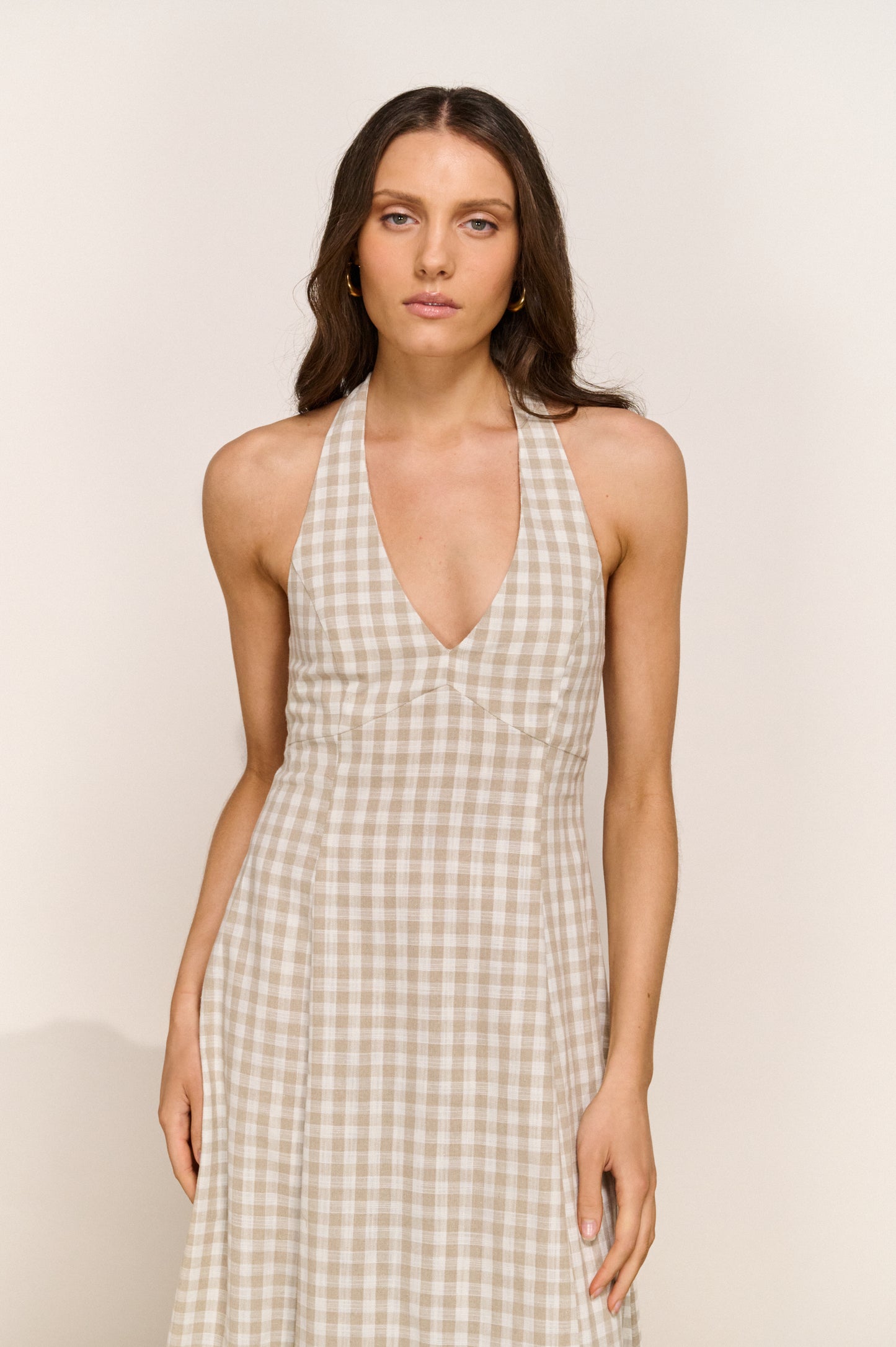 Pre Order NOVEMBER - Alba Halter Midi Dress