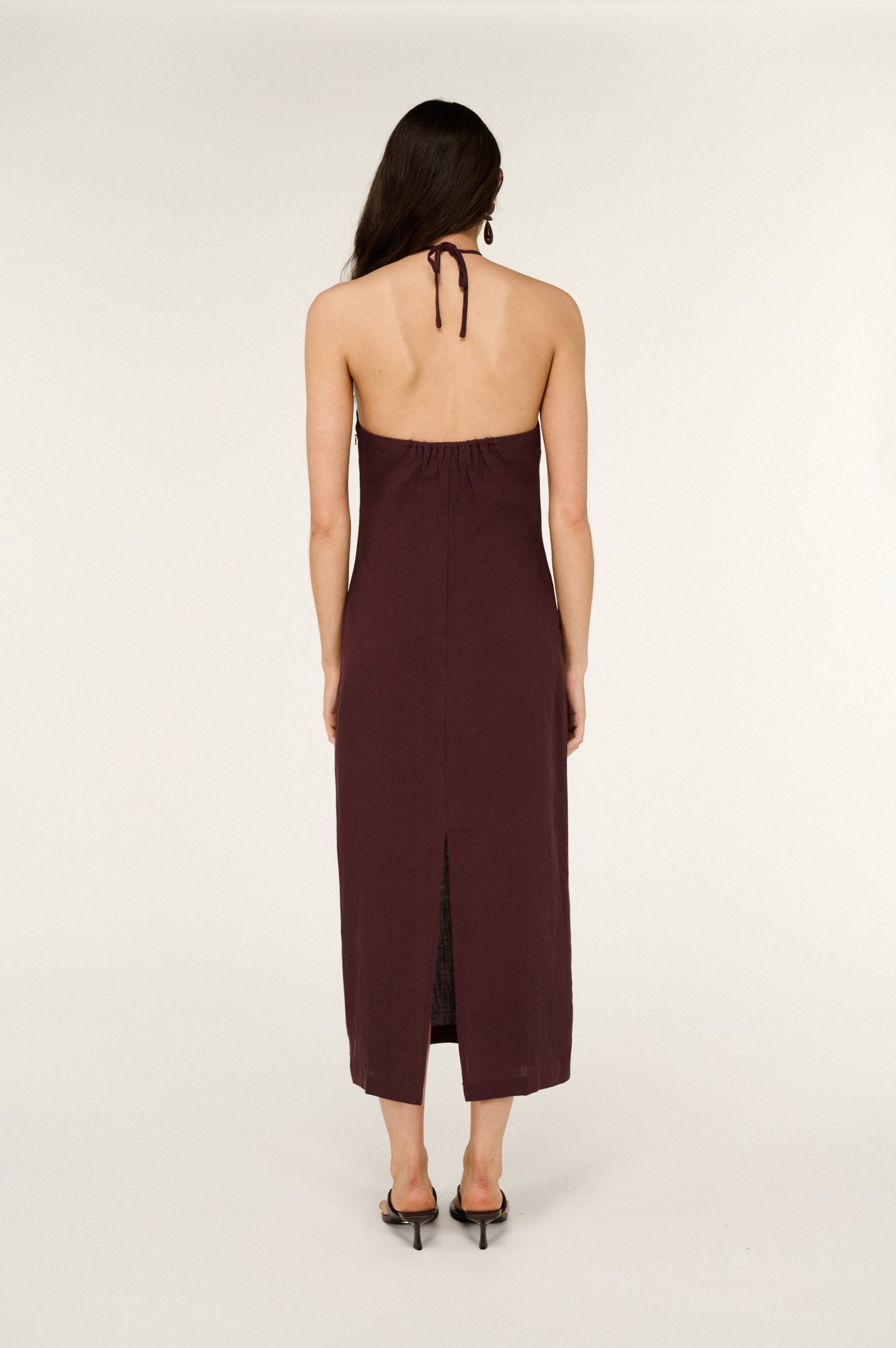 Pre Order DECEMBER - Nomia Halter Midi Dress