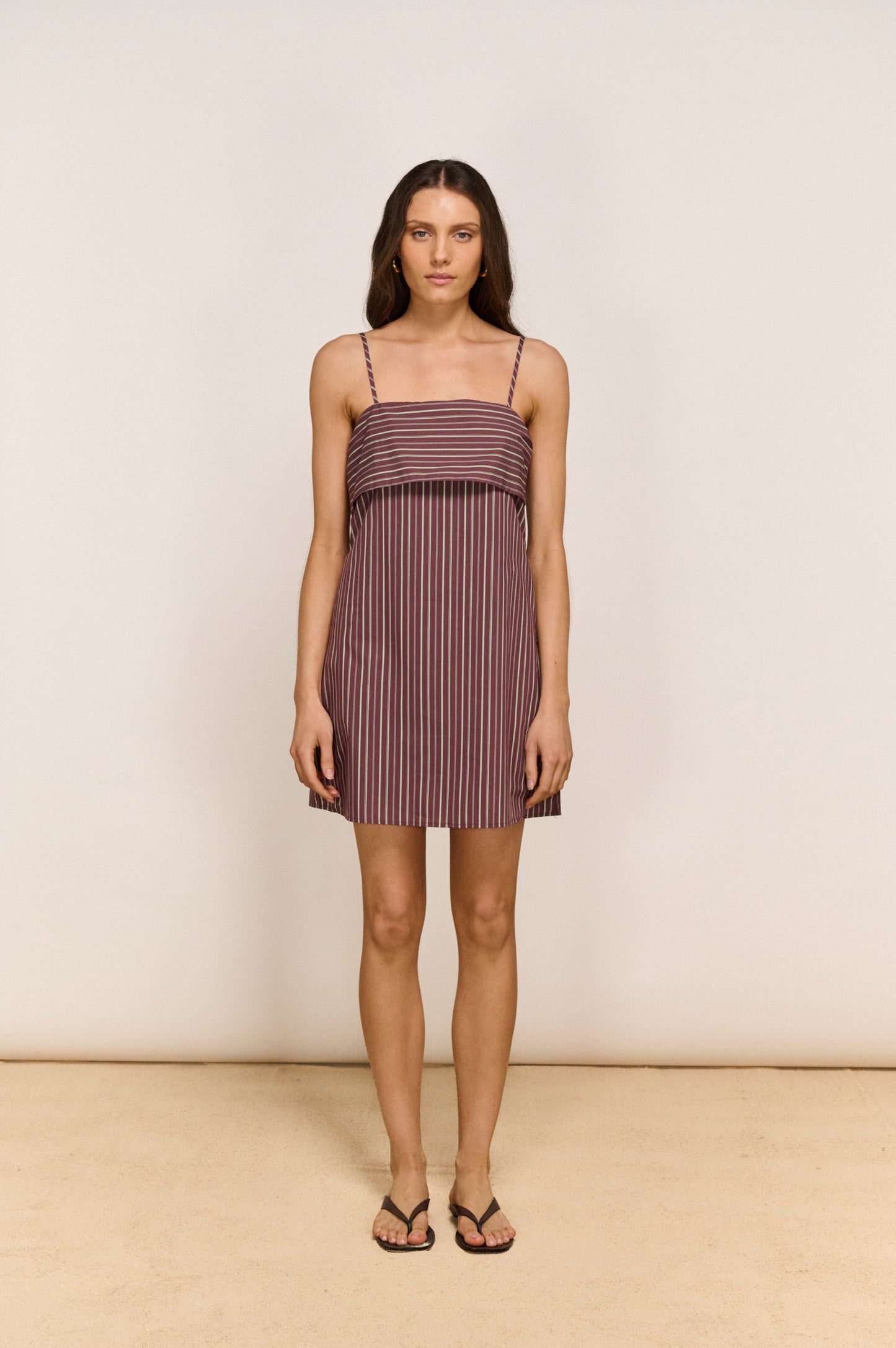 Pre Order DECEMBER - Cosima Tie Back Mini Dress