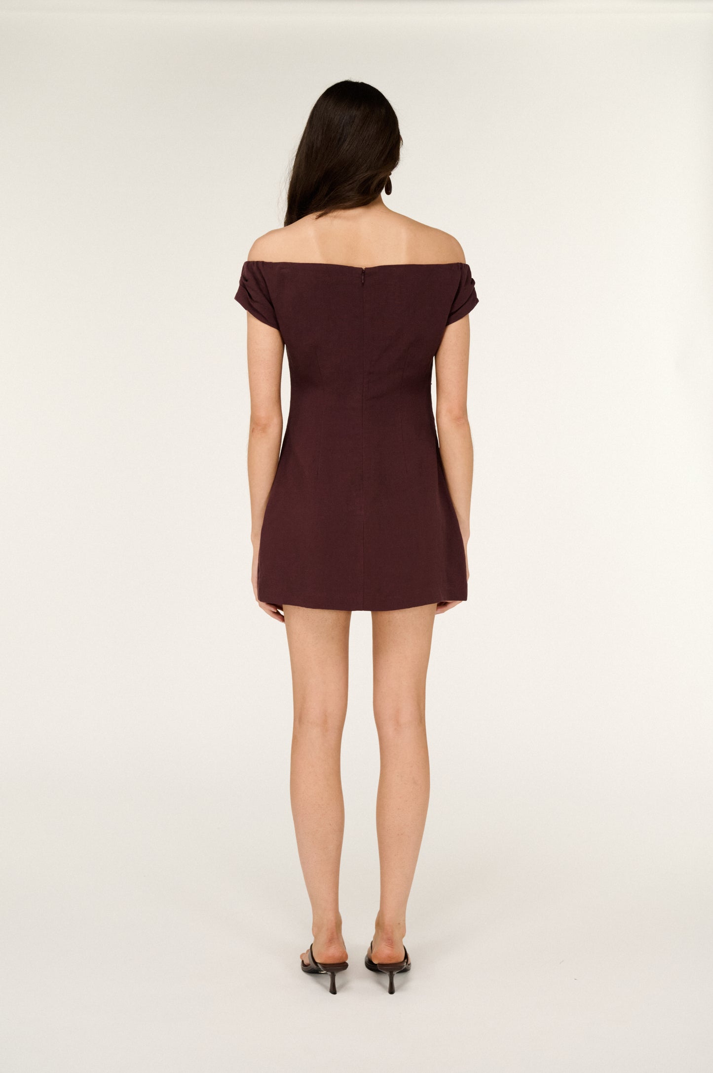 Pre Order DECEMBER - Nomia Off Shoulder Mini Dress