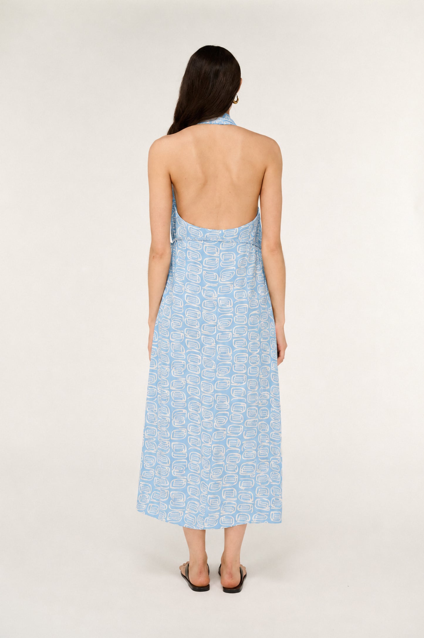 Pre Order DECEMBER - Meridian Halter Midi Dress