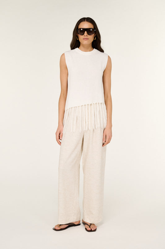 Pre Order NOVEMBER - Azra Fringed Knit Tank