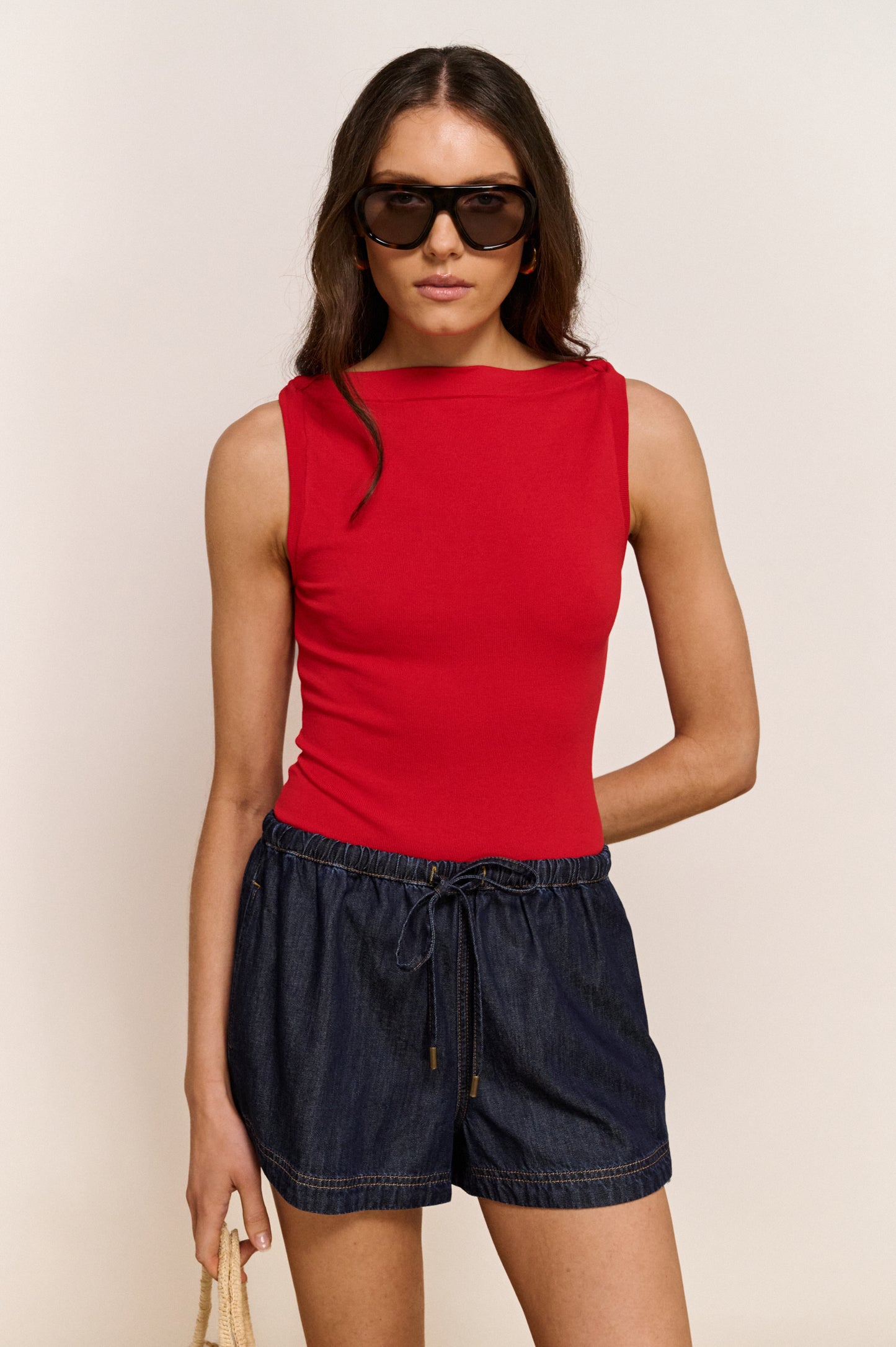 Pre Order NOVEMBER - Cala Twist Detail Knit Top