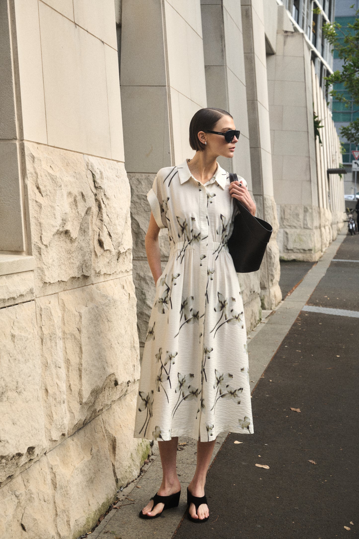 Pre Order JANUARY - Emery Midi Shirt Dress