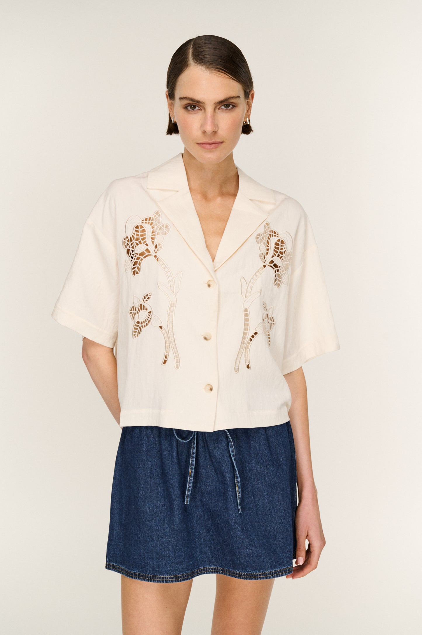 Pre Order JANUARY - Ellis Embroidered Shirt
