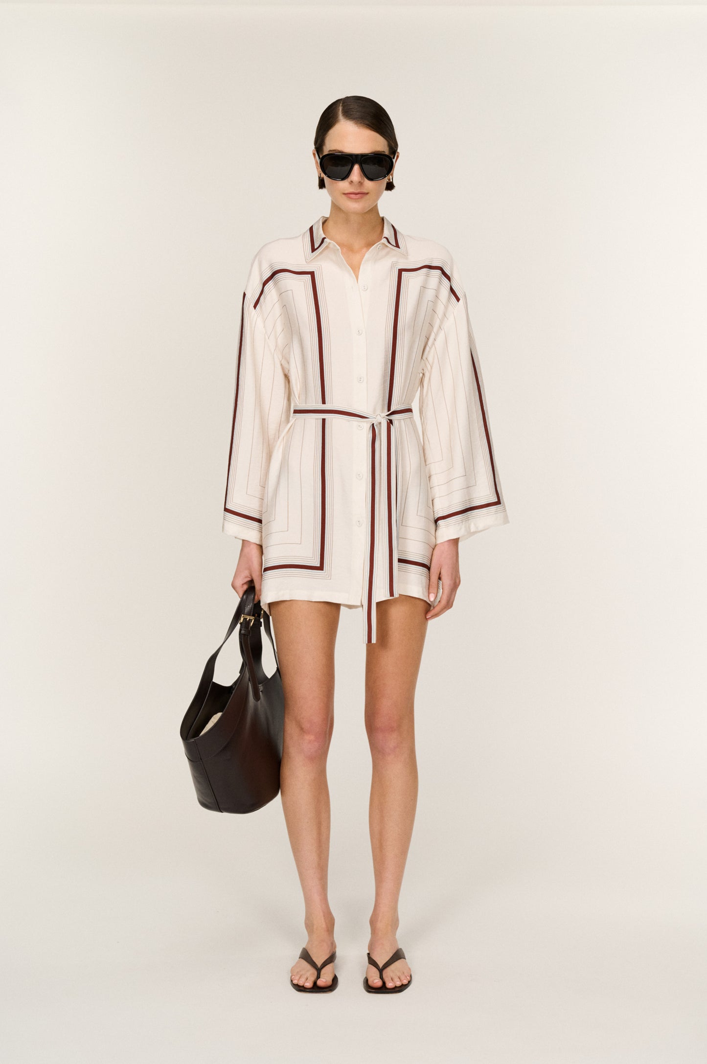 Pre Order FEBURARY - Everly Mini Shirt Dress