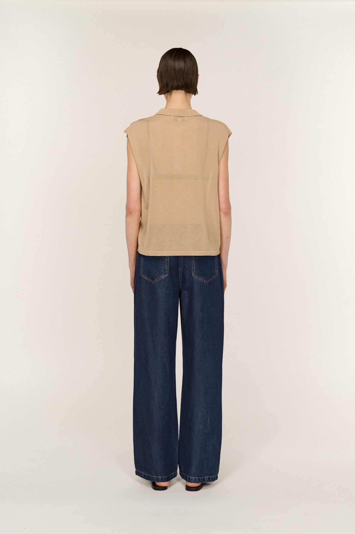 Pre Order FEBURARY - Millie Polo Knit Tank