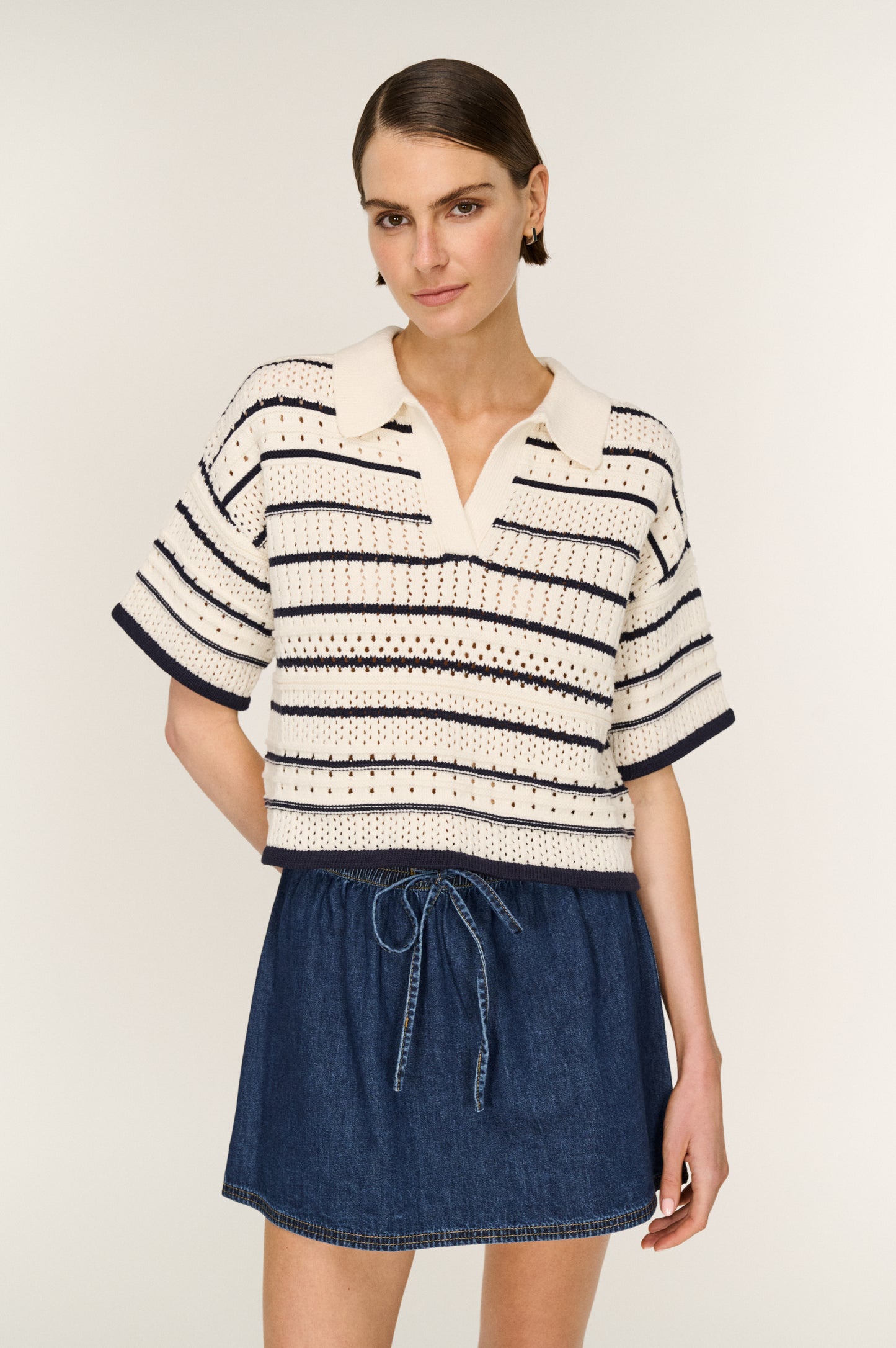 Pre Order JANUARY - Arden Polo Knit