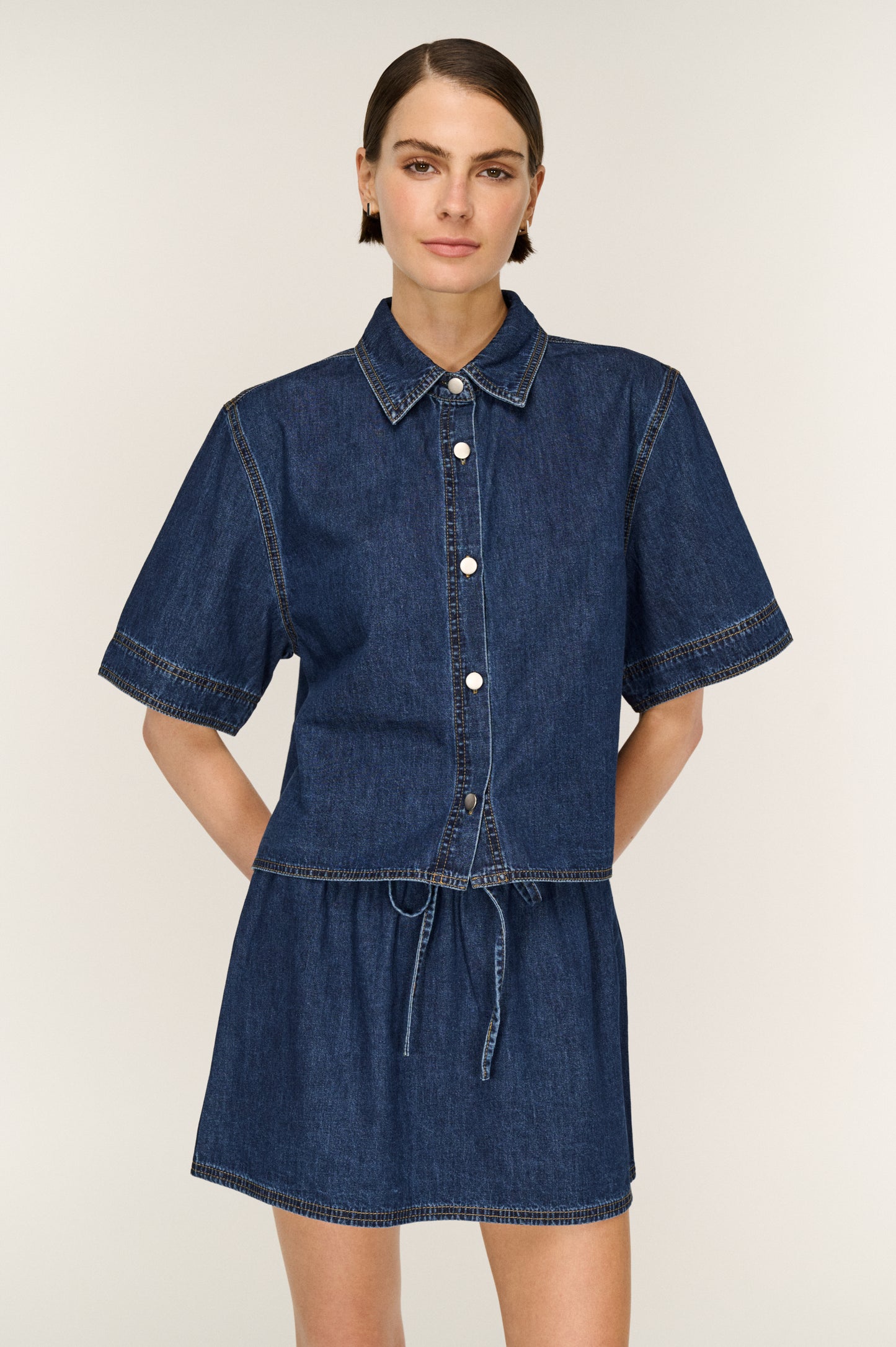 Pre Order JANUARY - Aspen Denim Shirt