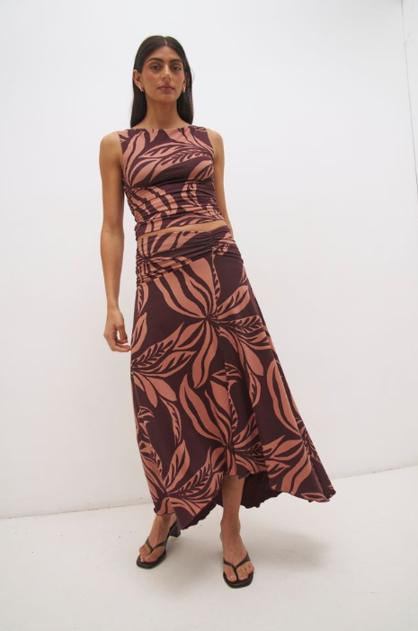 Pre Order MAY - Farah Draped Skirt