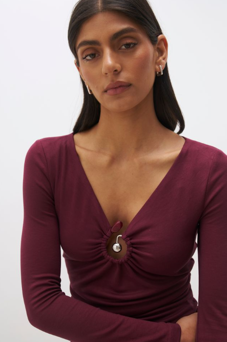 Pre Order APRIL - Lova Top Cherry