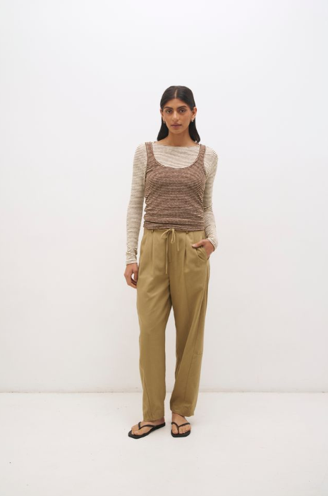 Pre Order APRIL - Miren Layered Top Stripe