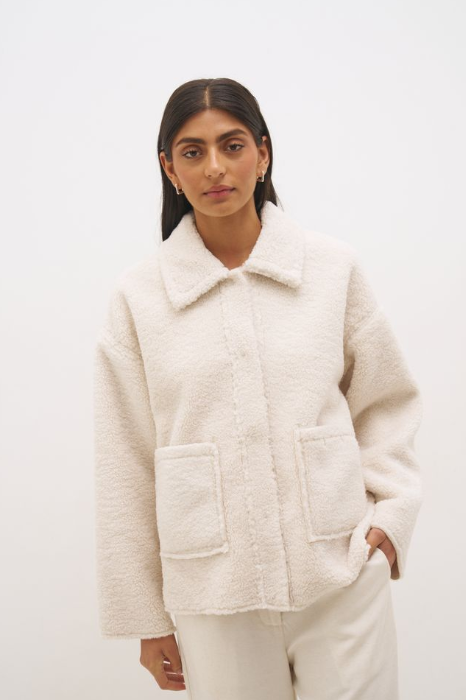 Pre Order MAY - Skadi Reversible Jacket Cream