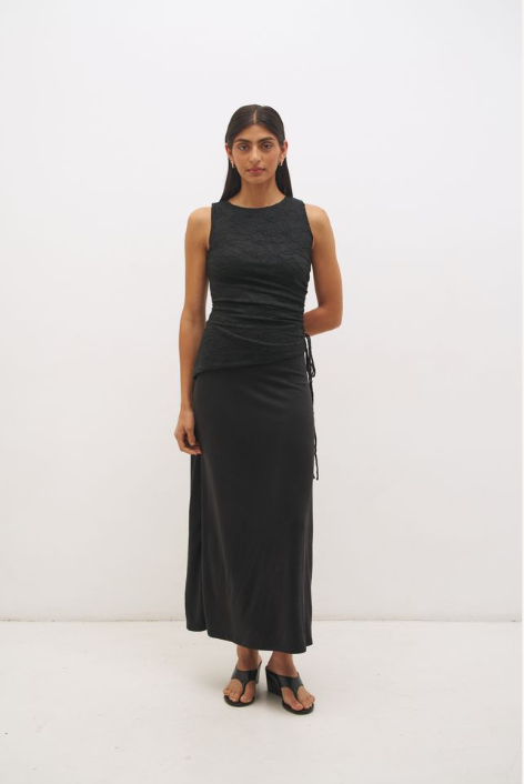 Pre Order JUNE - Willow Dress Black