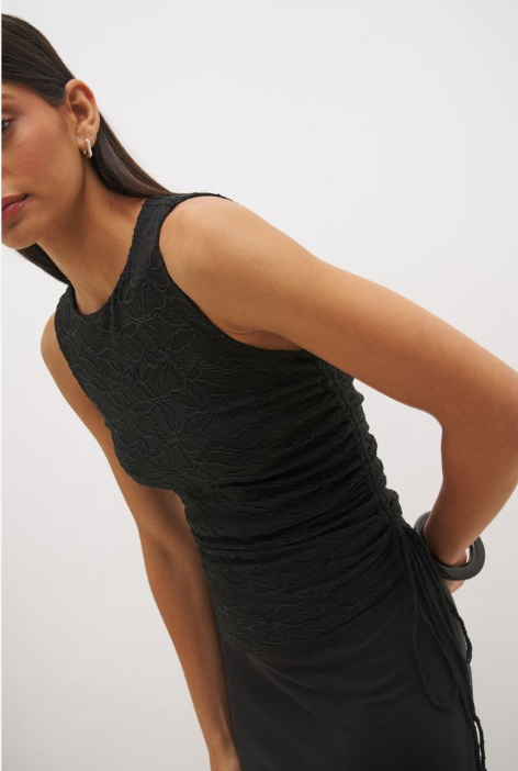 Pre Order JUNE - Willow Dress Black